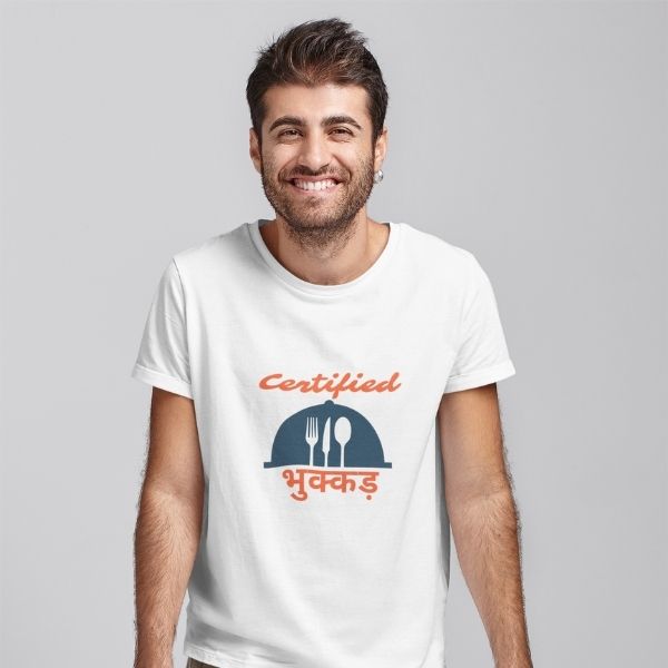 certified bhukkad tshirt for men