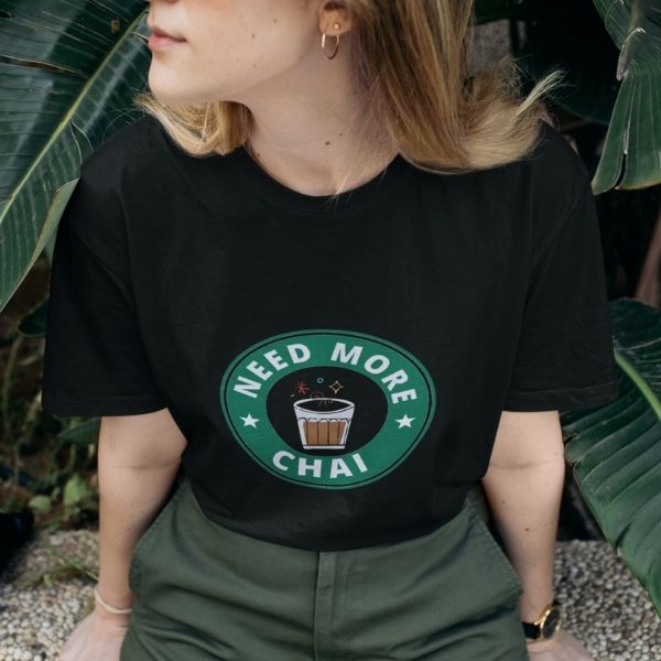 starbucks Chai food T shirts