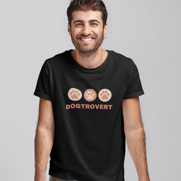dogtrovert dog lover t shirt cheap viral print
