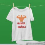 hustle for muscle t shirts printed gym t shirts