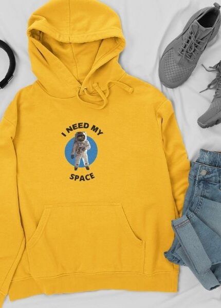 I NEED SPACE Hoodie dgf