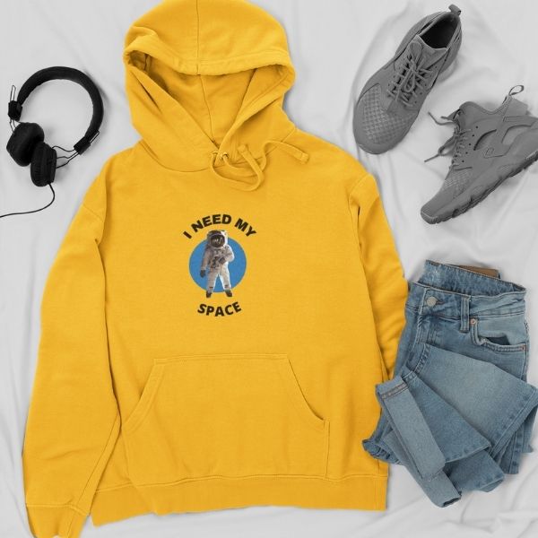 I NEED SPACE Hoodie dgf